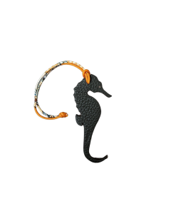 Alternative view of Hermes Petit H Seahorse Charm